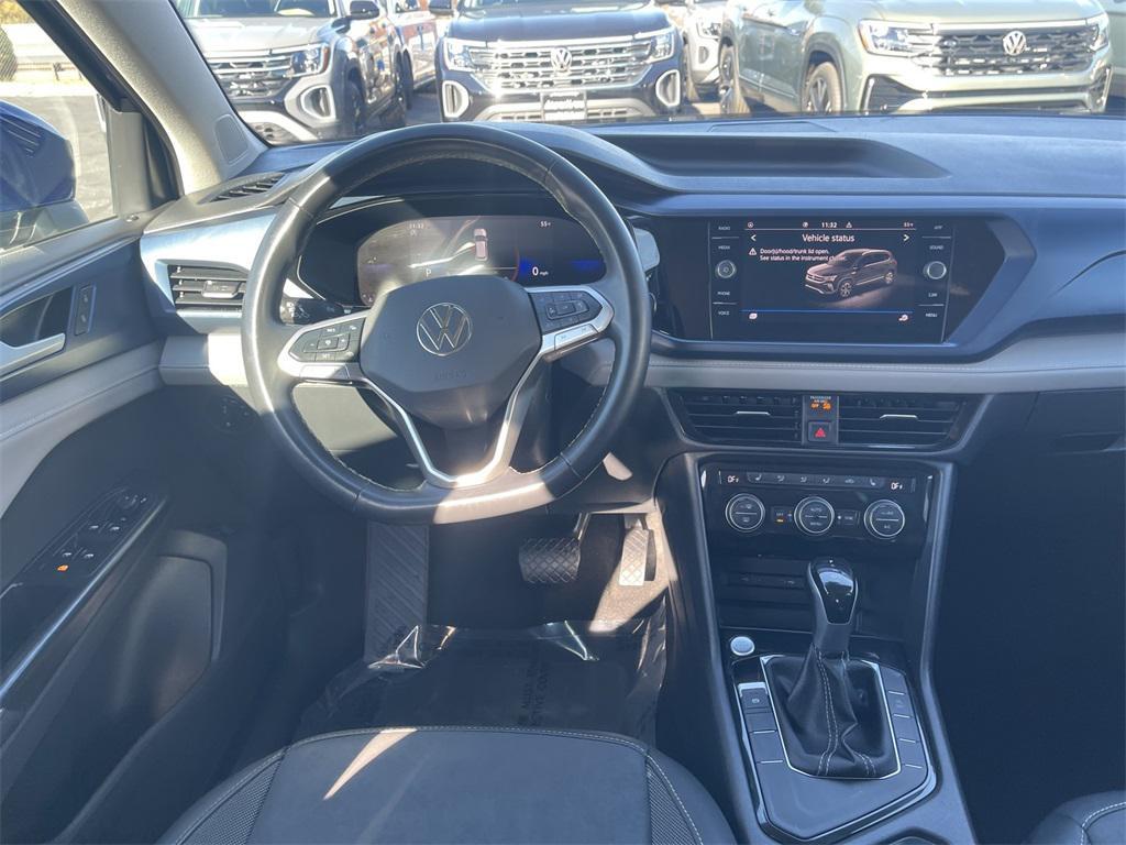 used 2024 Volkswagen Taos car, priced at $18,490