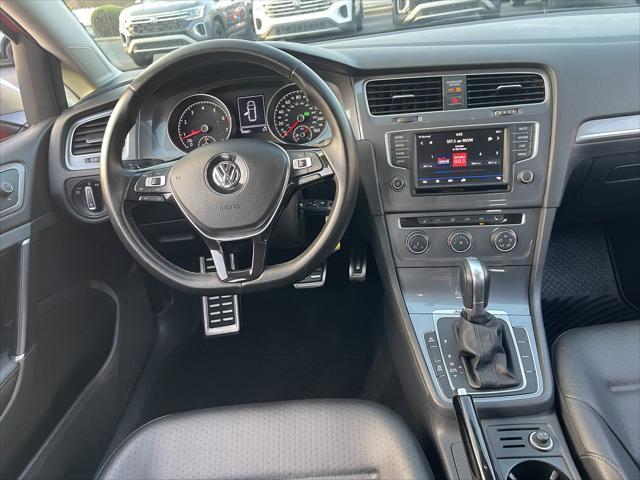 used 2017 Volkswagen Golf Alltrack car, priced at $13,490