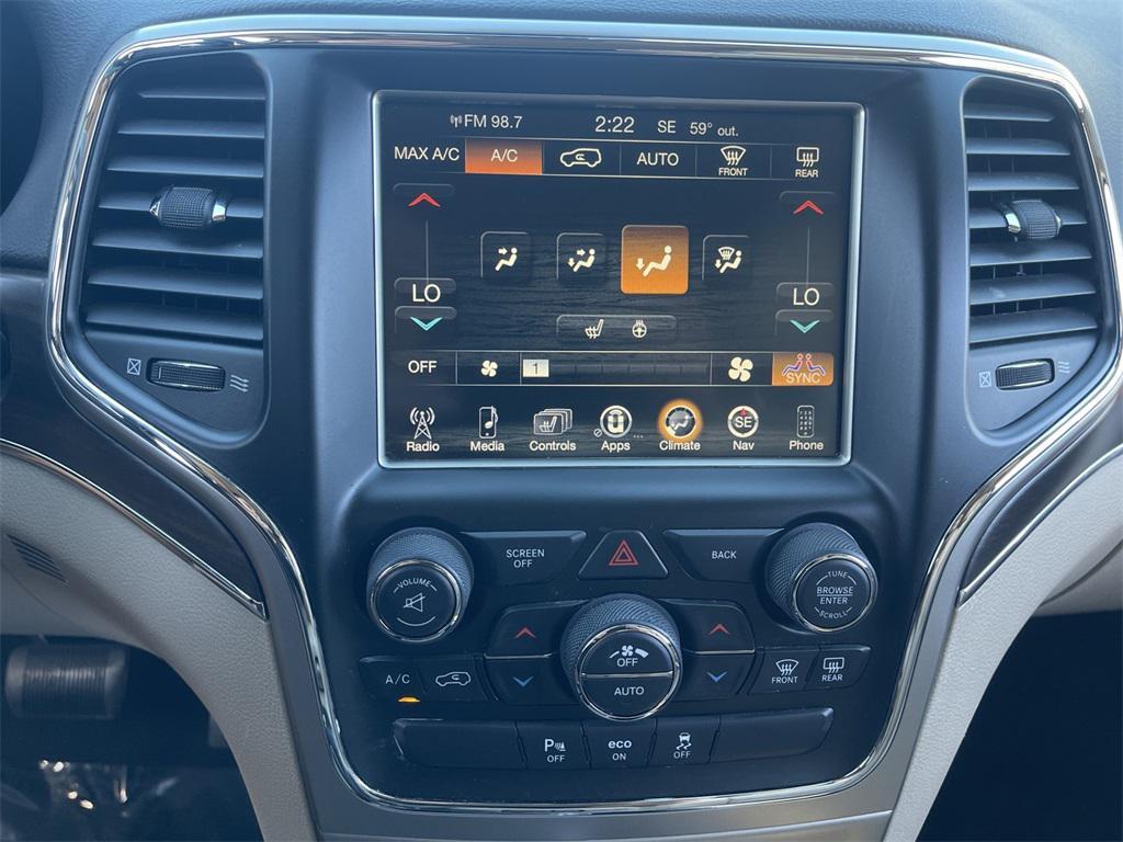 used 2015 Jeep Grand Cherokee car, priced at $12,490