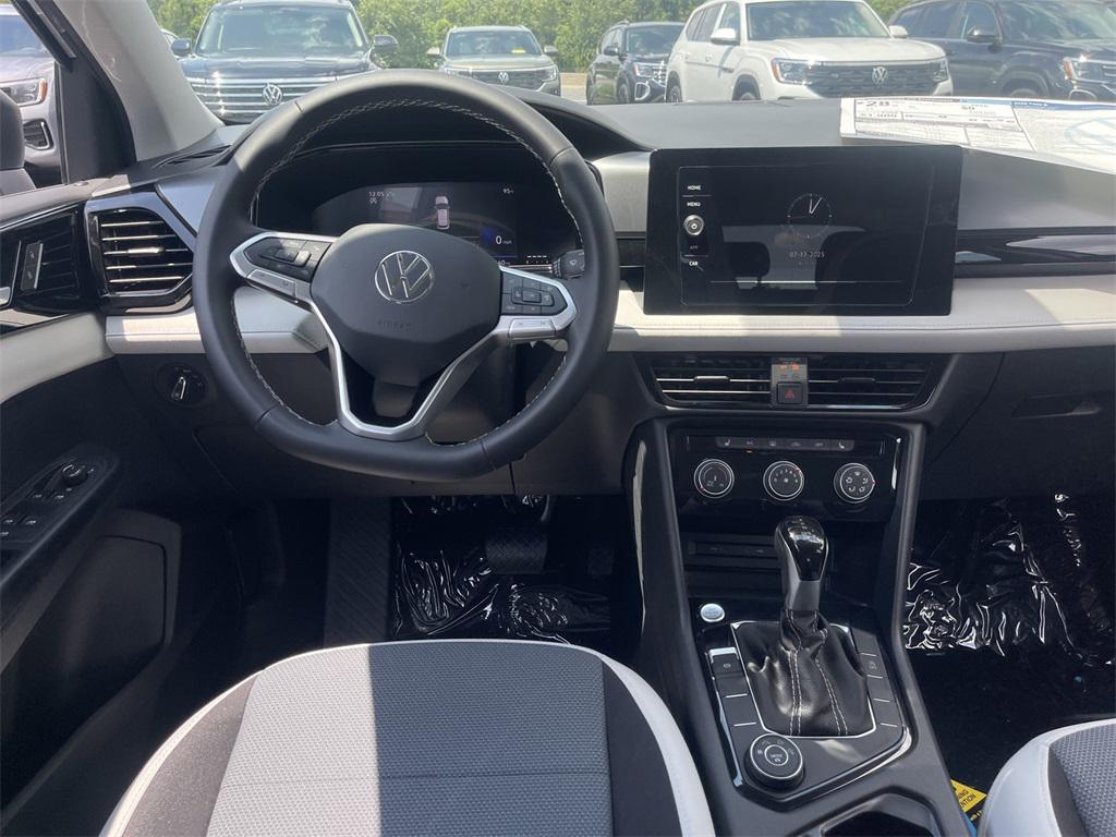 new 2025 Volkswagen Taos car, priced at $26,805