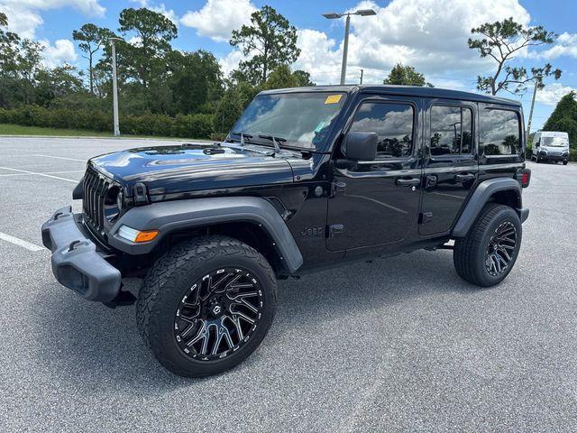 used 2022 Jeep Wrangler Unlimited car, priced at $33,888