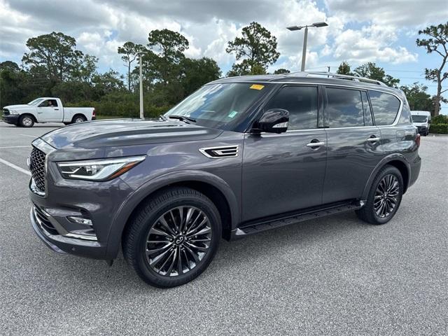 used 2024 INFINITI QX80 car, priced at $56,888