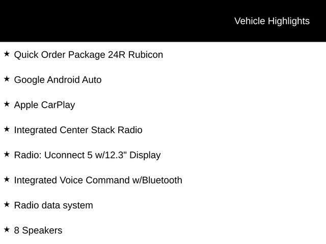 used 2024 Jeep Wrangler car, priced at $43,888