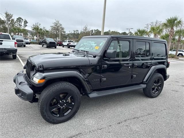 used 2021 Jeep Wrangler Unlimited car, priced at $34,888