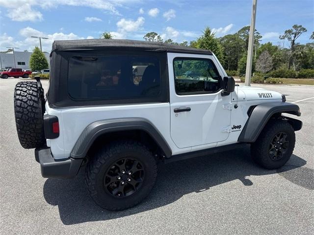 used 2021 Jeep Wrangler car, priced at $29,888