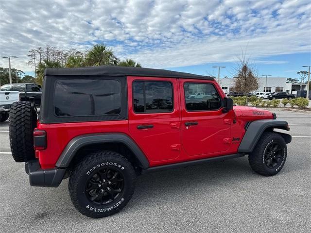 used 2020 Jeep Wrangler Unlimited car, priced at $27,888