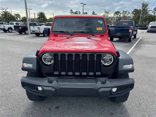 used 2020 Jeep Wrangler Unlimited car, priced at $27,888