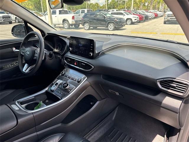 used 2021 Hyundai Santa Fe car, priced at $20,188
