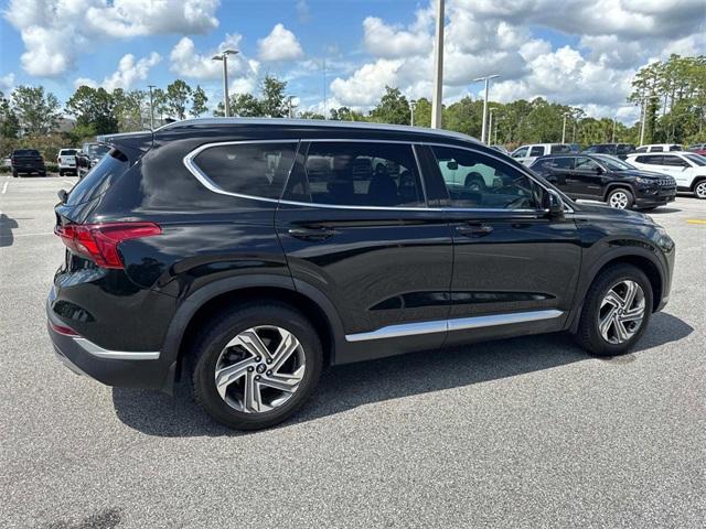 used 2021 Hyundai Santa Fe car, priced at $20,188