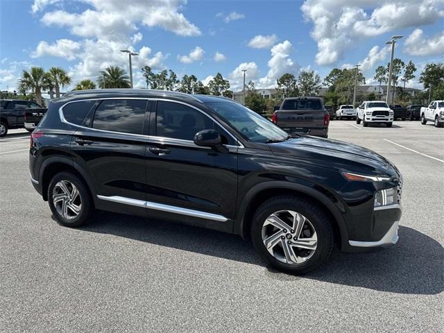 used 2021 Hyundai Santa Fe car, priced at $20,988