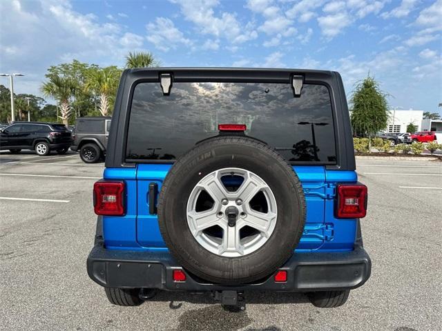 used 2021 Jeep Wrangler Unlimited car, priced at $29,888