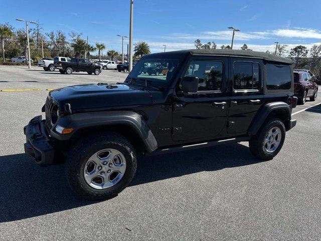 used 2021 Jeep Wrangler Unlimited car, priced at $26,888