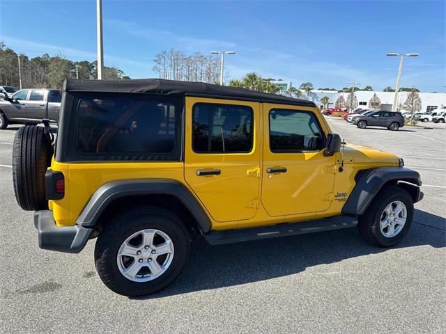 used 2021 Jeep Wrangler Unlimited car, priced at $26,888