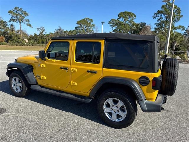 used 2021 Jeep Wrangler Unlimited car, priced at $26,888