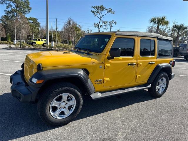 used 2021 Jeep Wrangler Unlimited car, priced at $26,888