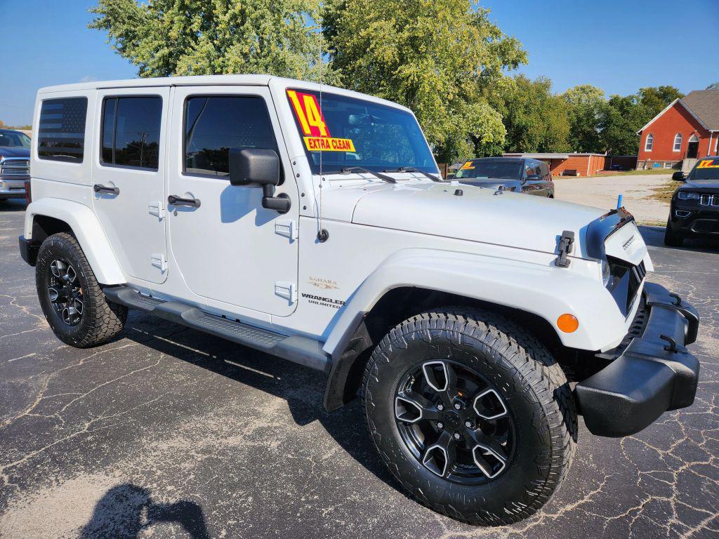 used 2014 Jeep Wrangler Unlimited car, priced at $18,950
