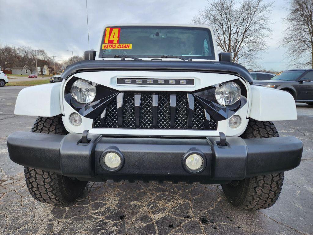 used 2014 Jeep Wrangler Unlimited car, priced at $18,950