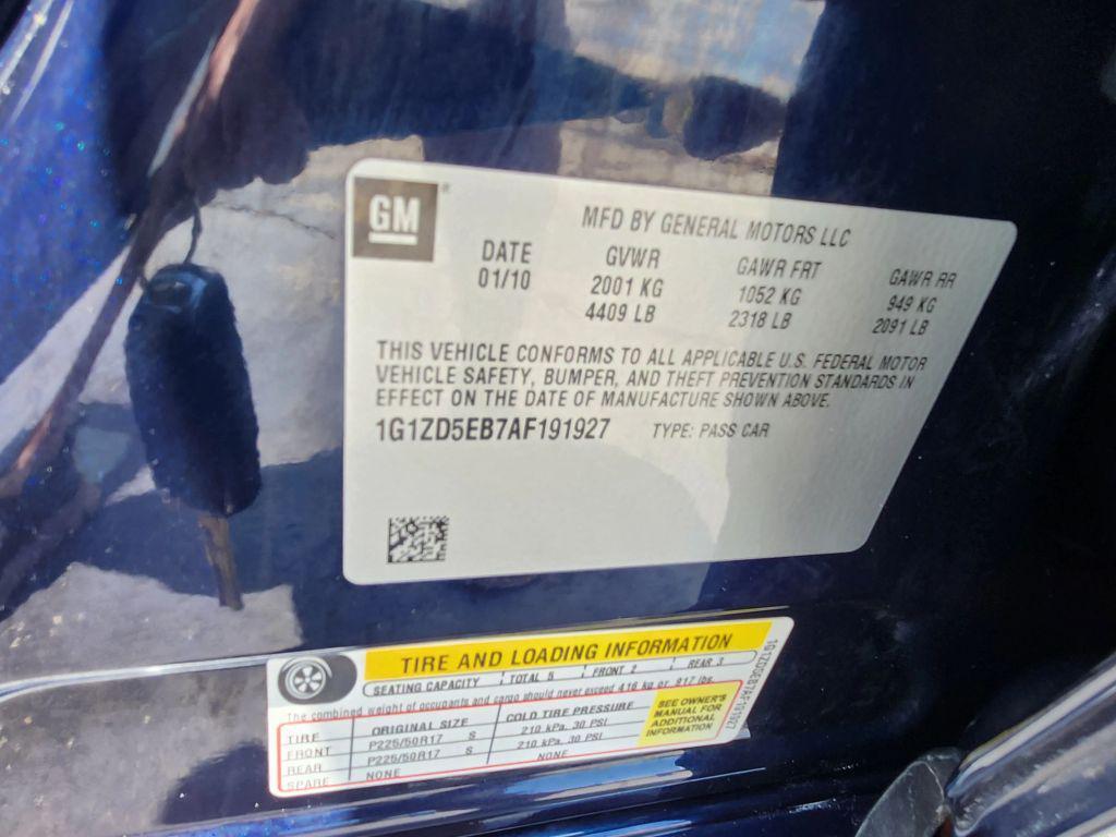 used 2010 Chevrolet Malibu car, priced at $5,250