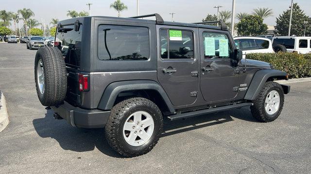 used 2017 Jeep Wrangler Unlimited car, priced at $22,551