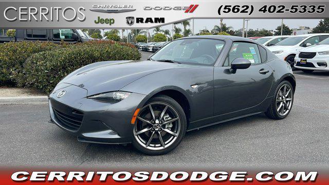 used 2021 Mazda MX-5 Miata RF car, priced at $24,650