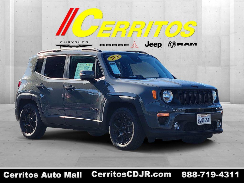 used 2020 Jeep Renegade car, priced at $13,500