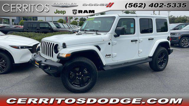 used 2022 Jeep Wrangler Unlimited car, priced at $35,851