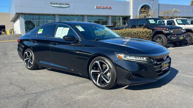 used 2021 Honda Accord car, priced at $25,410