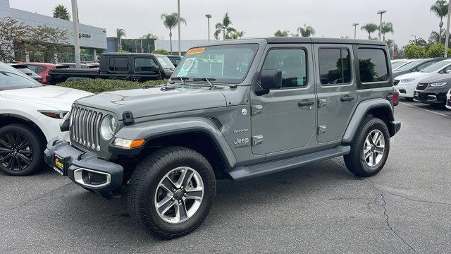 used 2020 Jeep Wrangler Unlimited car, priced at $28,751