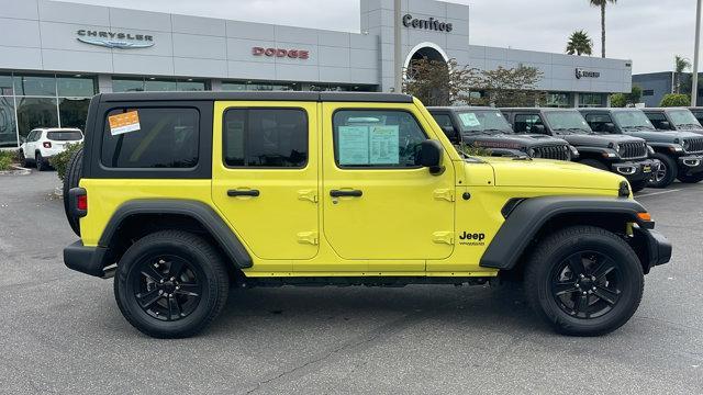 used 2022 Jeep Wrangler Unlimited car, priced at $31,526