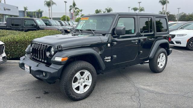 used 2021 Jeep Wrangler Unlimited car, priced at $31,751