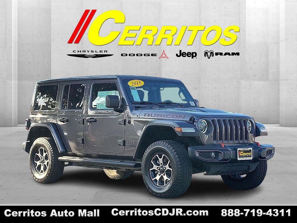 used 2018 Jeep Wrangler Unlimited car, priced at $28,445
