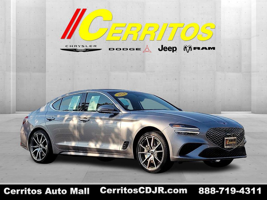 used 2024 Genesis G70 car, priced at $30,500
