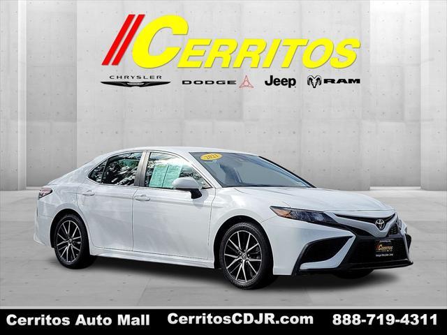 used 2021 Toyota Camry car, priced at $21,500