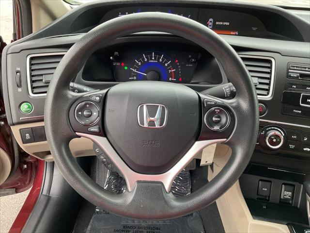 used 2015 Honda Civic car, priced at $11,995