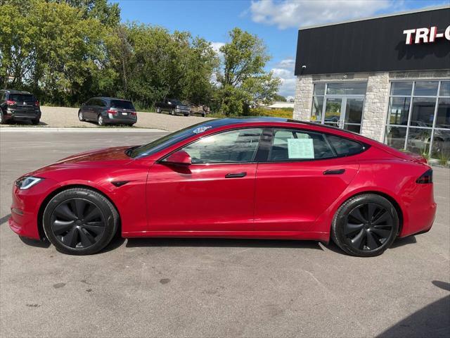 used 2022 Tesla Model S car, priced at $45,995