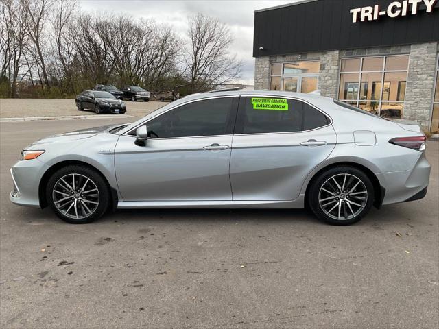 used 2021 Toyota Camry Hybrid car, priced at $25,995