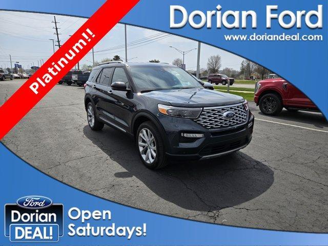 used 2022 Ford Explorer car, priced at $38,495