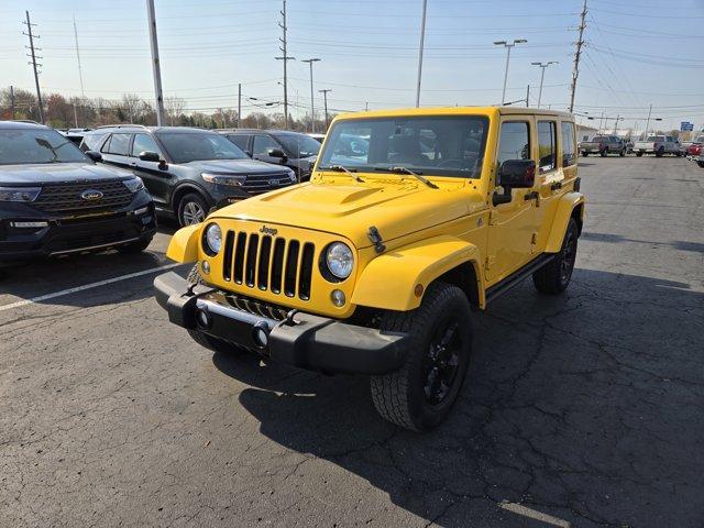 used 2015 Jeep Wrangler Unlimited car, priced at $14,495