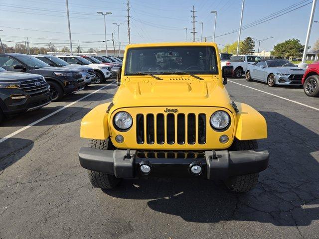 used 2015 Jeep Wrangler Unlimited car, priced at $14,495