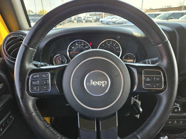 used 2015 Jeep Wrangler Unlimited car, priced at $14,495