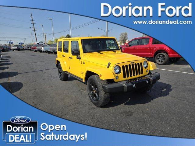 used 2015 Jeep Wrangler Unlimited car, priced at $14,995
