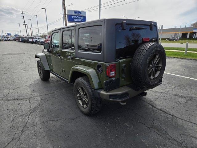 used 2016 Jeep Wrangler Unlimited car, priced at $17,495