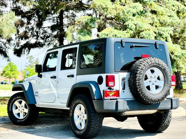 used 2014 Jeep Wrangler Unlimited car, priced at $18,900