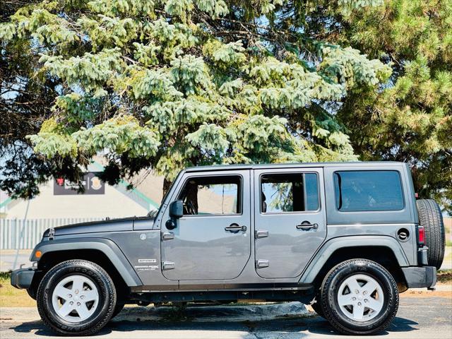 used 2018 Jeep Wrangler JK Unlimited car, priced at $21,500