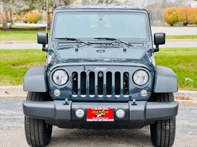 used 2016 Jeep Wrangler car, priced at $18,900