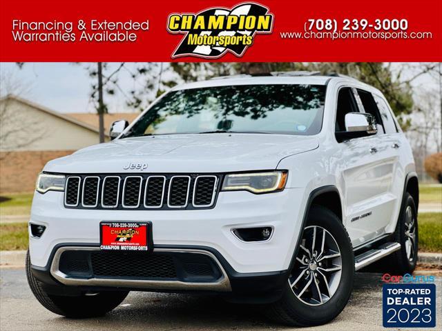 used 2017 Jeep Grand Cherokee car, priced at $17,900