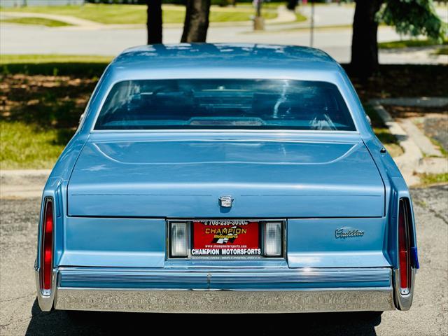 used 1989 Cadillac DeVille car, priced at $5,900