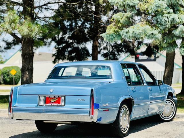 used 1989 Cadillac DeVille car, priced at $5,900