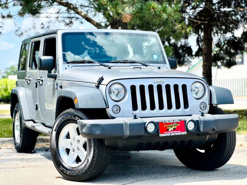 used 2014 Jeep Wrangler Unlimited car, priced at $11,900
