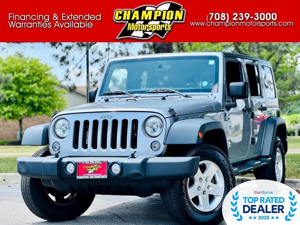 used 2014 Jeep Wrangler Unlimited car, priced at $11,900